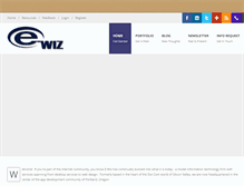 Tablet Screenshot of e-wiz.com